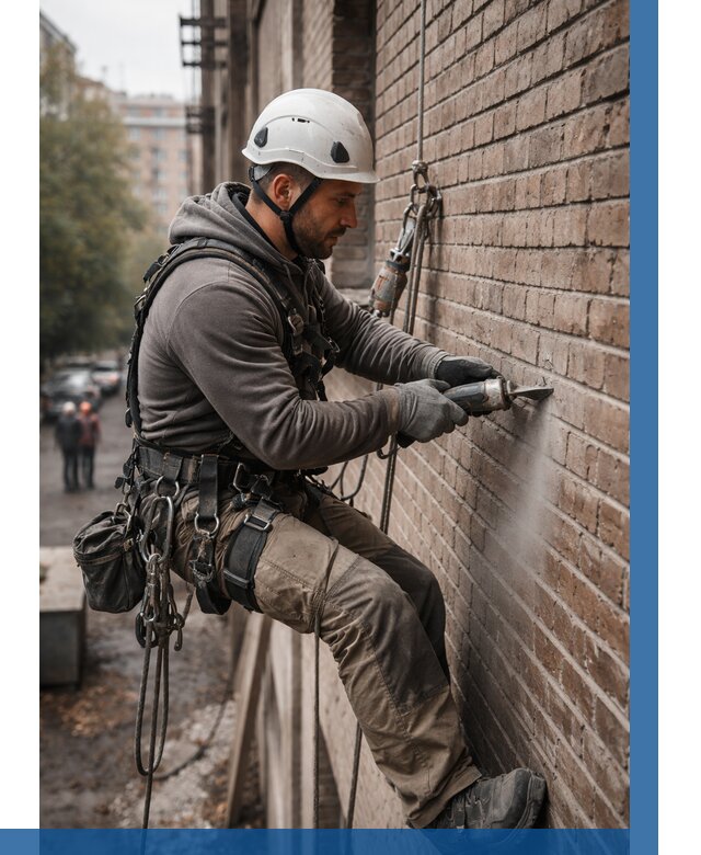 Расшивка кирпичных швов в Глазове от 612 р. | ВЫСОТНИК-Глз