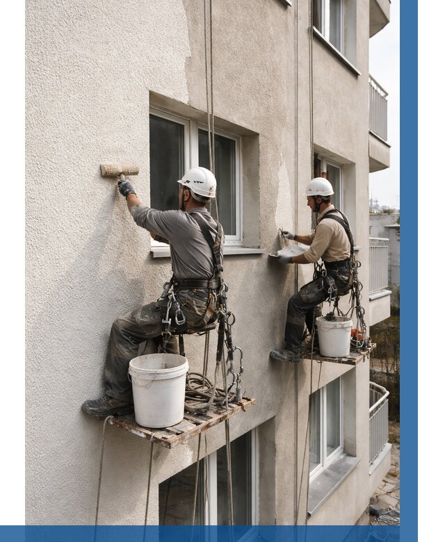 Нанесение короеда на фасад в Глазове от 459 р. | ВЫСОТНИК-Глз