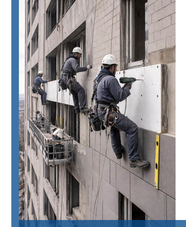 Монтаж фасадных термопанелей высокого качества в Глазове