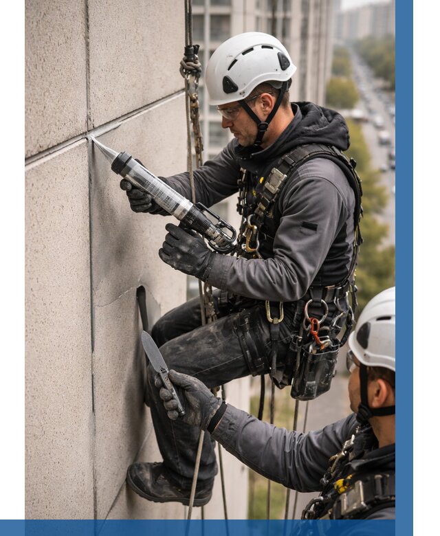 Первичная герметизация швов в Глазове от 612 р. | ВЫСОТНИК-Глз