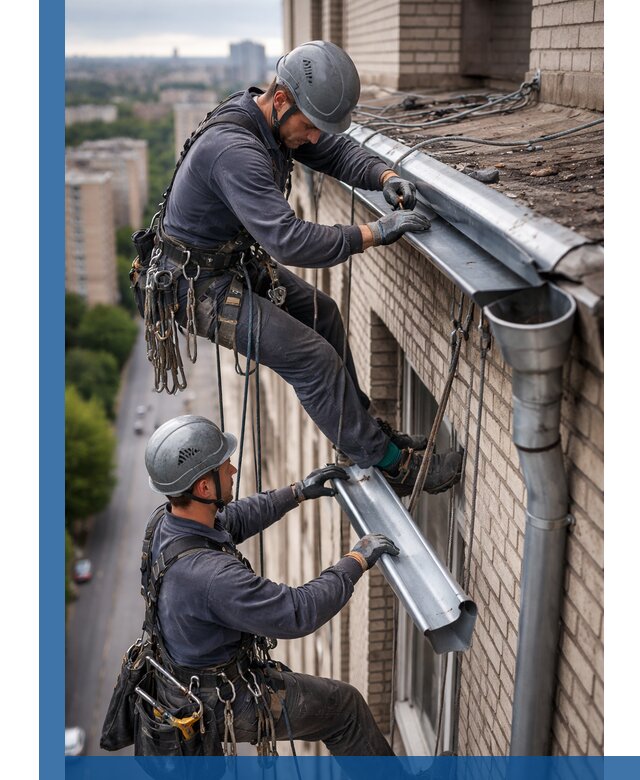 Ремонт водосточных желобов в Глазове, быстро и качественно
