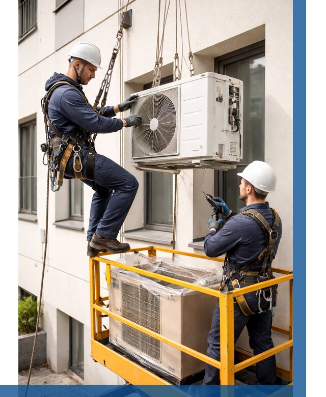 Демонтаж внешнего блока кондиционера в Глазове от 3571 р. | ВЫСОТНИК-Глз