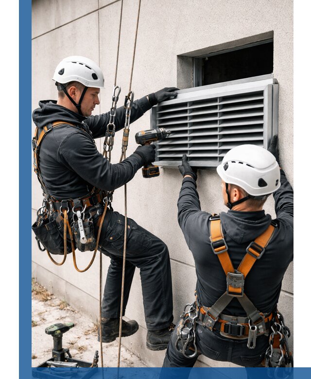 Монтаж вентиляционных решеток в Глазове профессиональный сервис