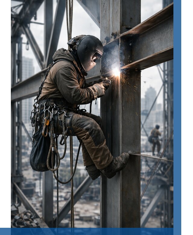 Высотные сварочные работы в Глазове от 3571 р. | ВЫСОТНИК-Глз