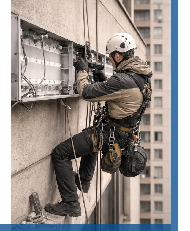 Ремонт вывески на высоте в Глазове от 4591 р. | ВЫСОТНИК-Глз