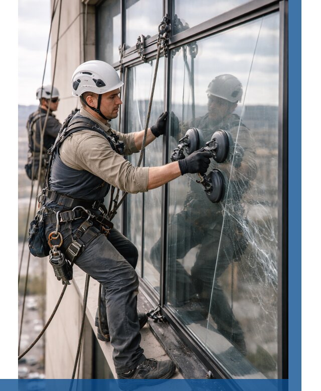 Замена стекла в витраже в Глазове под ключ от 8673 р. | ВЫСОТНИК-Глз