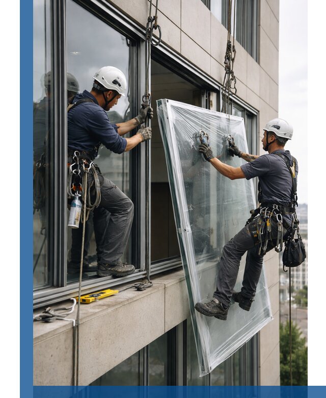 Профессиональная замена стекла в витраже в Глазове с гарантией