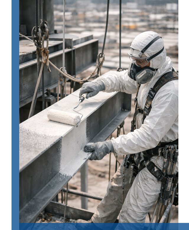 Профессиональная огнезащитная обработка металлоконструкций в Глазове