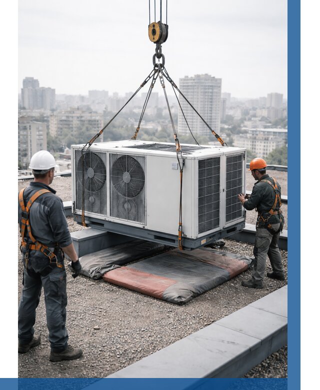 Подъем груза на крышу в Глазове от 5102 р. | ВЫСОТНИК-Глз заказать