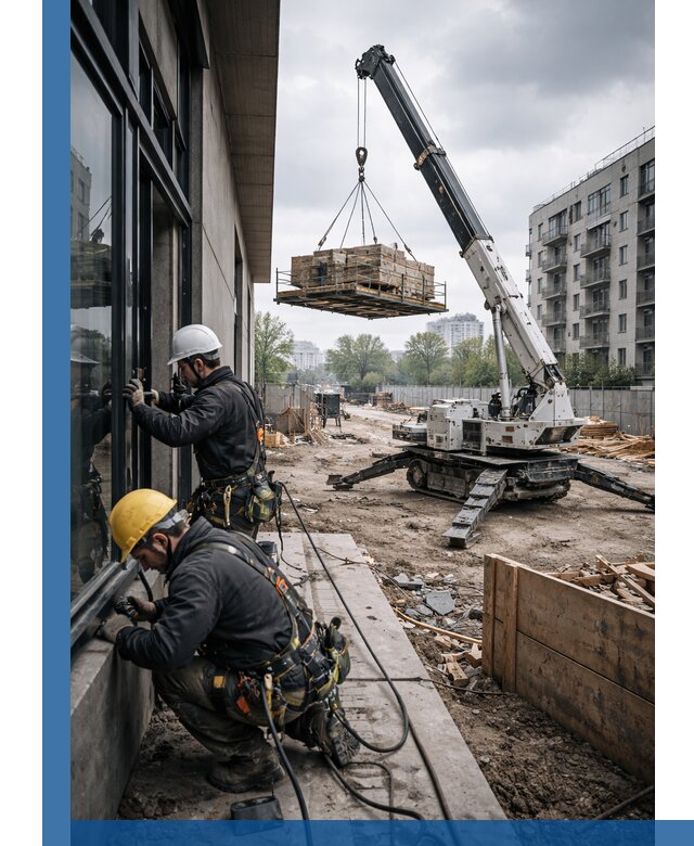 Аренда крана Пионер в Глазове для строительных работ