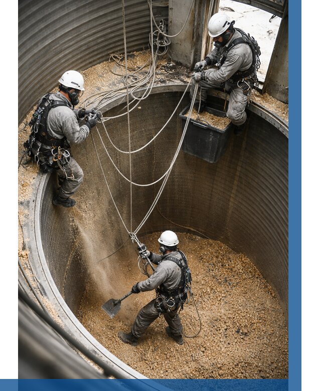 Чистка зерновых бункеров в Глазове от 12244 р. | ВЫСОТНИК-Глз