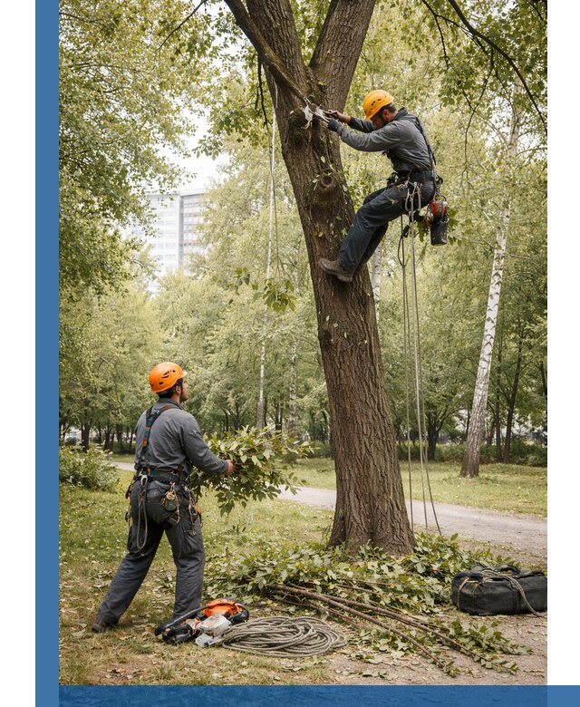 Санитарная обрезка деревьев в Глазове, профессионально и безопасно