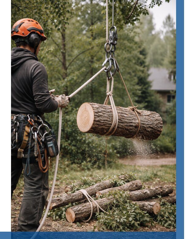 Валка деревьев частями в Глазове от 7652 р. | ВЫСОТНИК-Глз