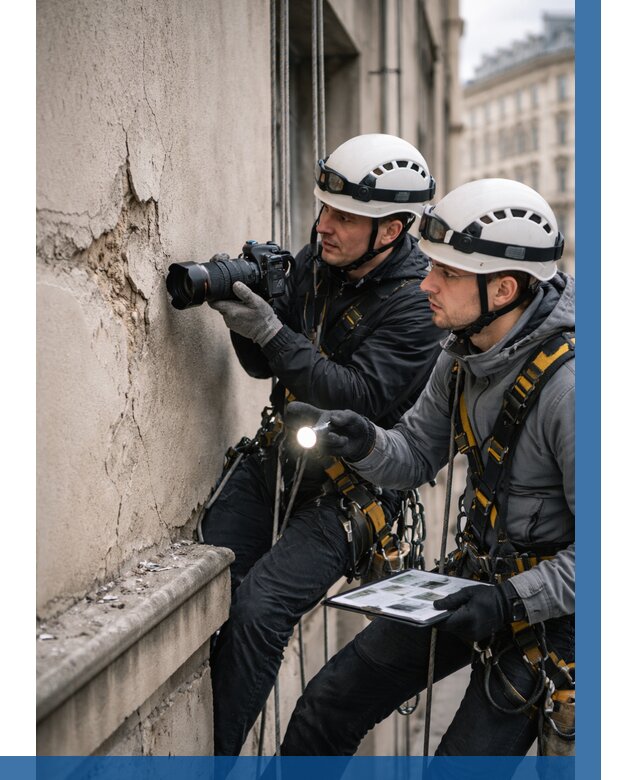 Фотофиксация дефектов фасада в Глазове от 4591 р. | ВЫСОТНИК-Глз