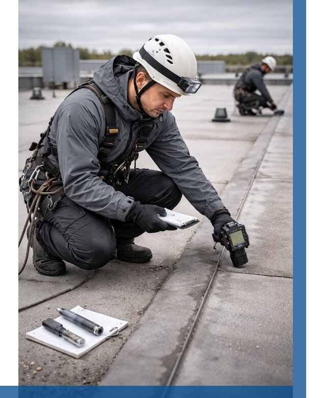 Обследование кровли на протечки в Глазове от 4591 р. | ВЫСОТНИК-Глз