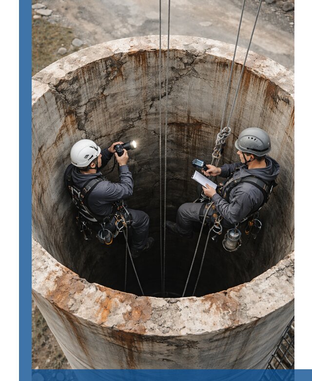 Обследование дымовой трубы: диагностика и оценка состояния в Глазове